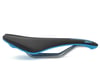 Image 2 for Fabric Line Shallow Elite Saddle (Black/Blue) (Chromoly Rails) (134mm)