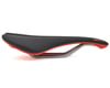 Image 2 for Fabric Line Shallow Elite Saddle (Black/Red) (Chromoly Rails)