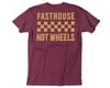 Image 2 for Fasthouse Inc. Stacked Hot Wheels T-Shirt (Maroon) (Youth M)