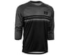 Image 1 for Fly Racing Ripa 3/4 Jersey (Black/Heather Charcoal)