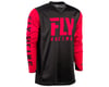 Image 1 for Fly Racing Radium Jersey (Black/Red)