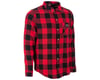 Image 1 for Fly Racing Tek Flannel (Red/Black) (2XL)