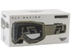 Image 3 for Fly Racing Youth Focus Goggles (Khaki/Black) (Clear Lens)