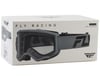 Image 3 for Fly Racing Focus Goggles (Silver/Charcoal) (Clear Lens)