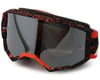 Image 1 for Fly Racing Youth Zone Goggles (Black/Red/Cream) (Silver Mirror/Smoke Lens)