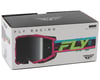 Image 3 for Fly Racing Zone Goggles (Pink/Black/Hi-Vis) (Black Mirror/Smoke Lens)