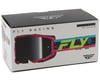 Image 3 for Fly Racing Youth Zone Goggles (Pink/Black/Hi-Vis) (Black Mirror/Smoke Lens)