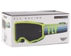 Image 3 for Fly Racing Youth Zone Goggles (Hi-Vis/Teal) (Dark Smoke Lens)