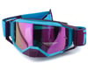Image 1 for Fly Racing Zone Pro Goggle (Blue/Port) (Pink Mirror Lens)