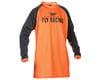 Image 1 for Fly Racing Windproof Technical Jersey (Flo Orange/Black)