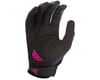 Image 2 for Fly Racing Kinetic Noiz Mountain Bike Glove (Neon Pink/Black)