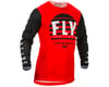 Image 1 for Fly Racing Youth Kinetic K220 Jersey (Red/Black/White) (YL)