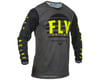 Image 1 for Fly Racing Youth Kinetic K220 Jersey (Black/Grey/Hi-Vis) (YL)