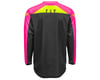 Image 2 for Fly Racing Youth F-16 Jersey (Neon Pink/Black/Hi-Vis)