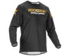 Image 1 for Fly Racing Kinetic Rockstar Jersey (Black/Gold)