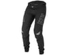 Fly Racing Youth Radium Bicycle Pants (Black/White) (20)