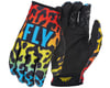 Image 1 for Fly Racing Youth Lite S.E. Exotic Gloves (Red/Yellow/Blue) (Youth L)