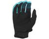 Image 2 for Fly Racing Youth F-16 Gloves (Aqua/Dark Teal/Black) (Youth 2XS)
