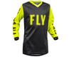 Fly Racing Youth F-16 Jersey (Black/Hi-Vis) (Youth M)