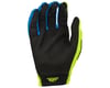 Image 2 for Fly Racing Lite Gloves (Hi-Vis/Black) (M)