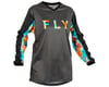 Image 6 for Fly Racing Women's F-16 Jersey (Grey/Pink/Blue)