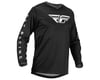Image 1 for Fly Racing F-16 Jersey (Black/White) (3XL)
