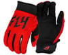 Image 1 for Fly Racing Youth F-16 Long Finger Gloves (Red/Black) (Youth M)