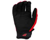 Image 2 for Fly Racing Youth F-16 Long Finger Gloves (Red/Black) (Youth M)