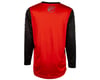 Image 2 for Fly Racing Youth F-16 Long Sleeve Jersey (Red/Black/Grey) (Youth M)