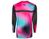 Image 2 for Fly Racing Rayce Long Sleeve Jersey (Fuschia/Black/Teal) (2XL)