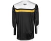 Image 2 for Fly Racing Rayce Long Sleeve Jersey (White/Black/Gold) (2XL)