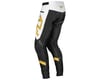 Image 2 for Fly Racing Youth Rayce Bicycle Pants (White/Black/Gold) (18)