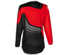 Image 2 for Fly Racing Youth F-16 Long Sleeve Jersey (Black/Red/White) (Youth S)