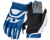 Related: Fly Racing F-16 Gloves (Dark Blue/White) (M)