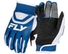 Related: Fly Racing Youth F-16 Long Finger Gloves (Dark Blue/White)