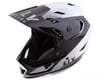 Image 1 for Fly Racing Rayce Youth Helmet (Black/White) (Youth S)