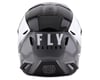 Image 2 for Fly Racing Youth Kinetic Straight Edge Helmet (Black/White) (Youth M)