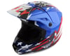 Image 1 for Fly Racing Kinetic Patriot Full-Face Helmet (Red/White/Blue) (L)