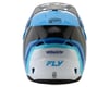 Image 2 for Fly Racing Kinetic Rally Full Face Helmet (Blue/Black/White) (S)
