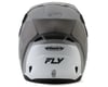 Image 2 for Fly Racing Kinetic Rally Full Face Helmet (Matte Grey/Black/White) (S)