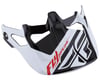 Image 1 for Fly Racing Werx Helmet Visor (Black/White/Red)