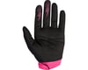 Image 2 for Fox Racing Dirtpaw Men's Full Finger Glove (Black/Pink)