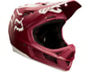Image 2 for Fox Racing Racing Rampage Pro Carbon Downhill Helmet (Moth Dark Red)