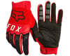 Fox Racing Dirtpaw Gloves (Fluorescent Red) (L)