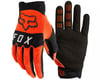 Fox Racing Dirtpaw Gloves (Fluorescent Orange) (L)
