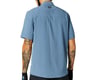 Image 2 for Fox Racing Flexair Woven Short Sleeve Shirt (Matte Blue)