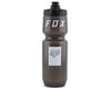 Fox Racing Purist Water Bottle w/ MoFlo Cap (Dark Grey) (26oz)