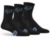 Fox Racing Women's 6" Ranger Socks (Black) (3-Pairs) (Universal Women's)