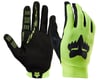 Image 1 for Fox Racing Flexair Lunar Gloves (Black/Yellow) (M)