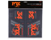 Image 2 for Fox Suspension Heritage Decal Kit (Orange)